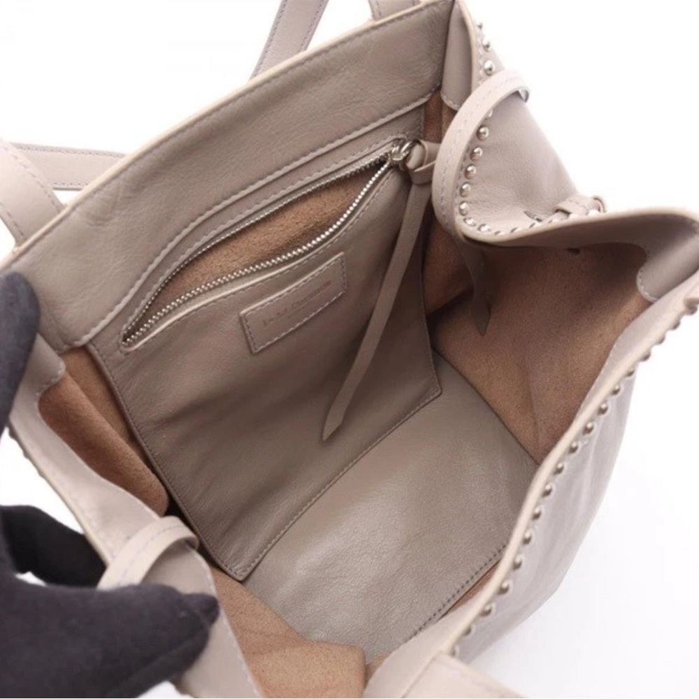 $700 J&M Davidson BELLE MINI WITH STUDS Leather Handbag NWOT - Picture 5 of 13